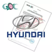 Certificat de conformité hyundai